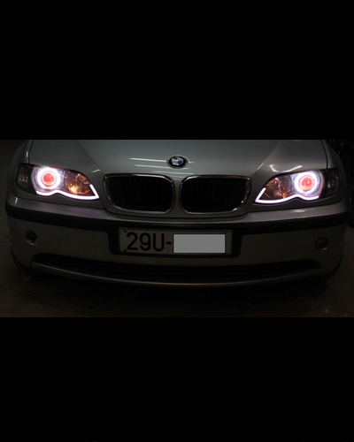 ĐỘ ĐÈN PHA BMW 325i E46 MẪU 1